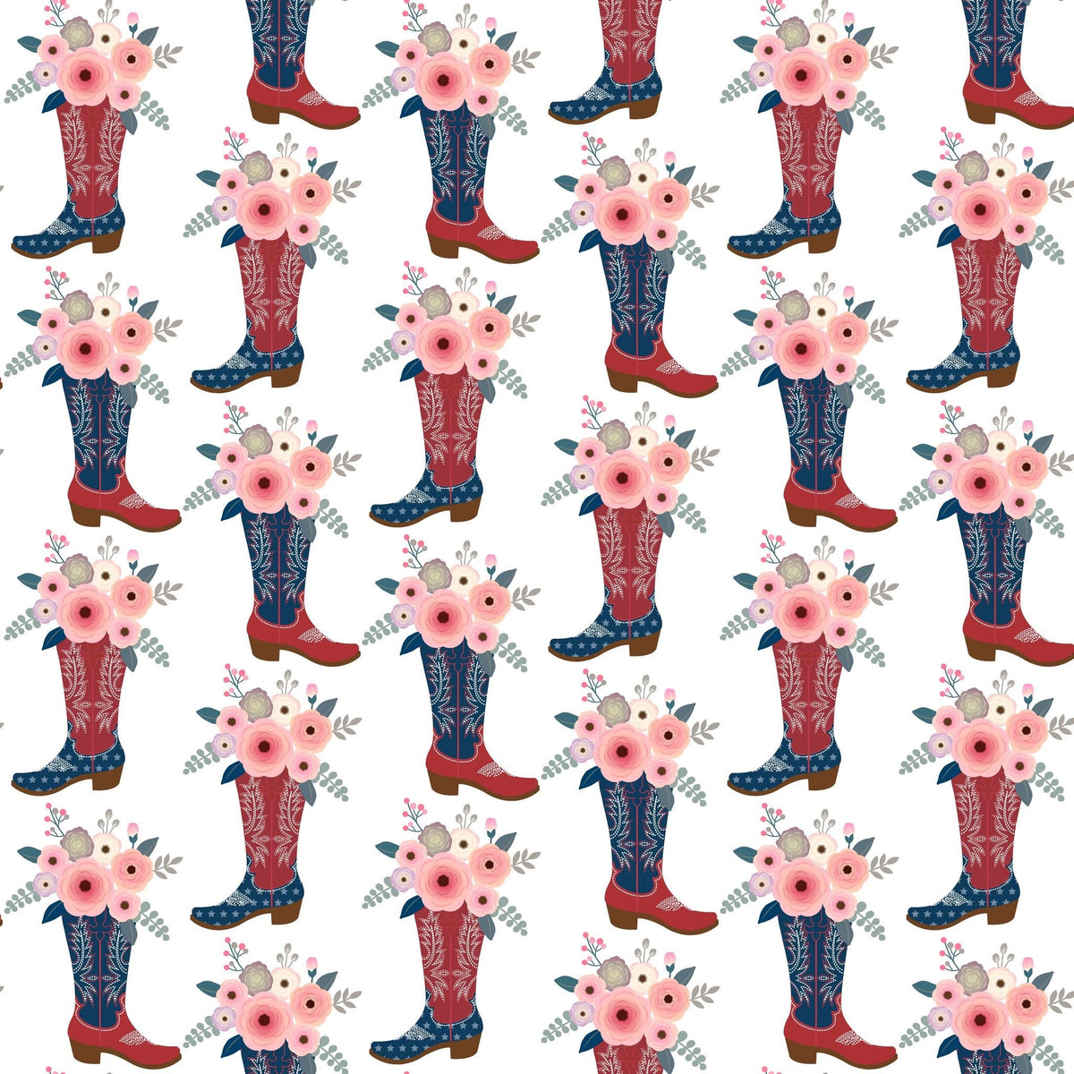 Boots and Blooms 2-Piece Set