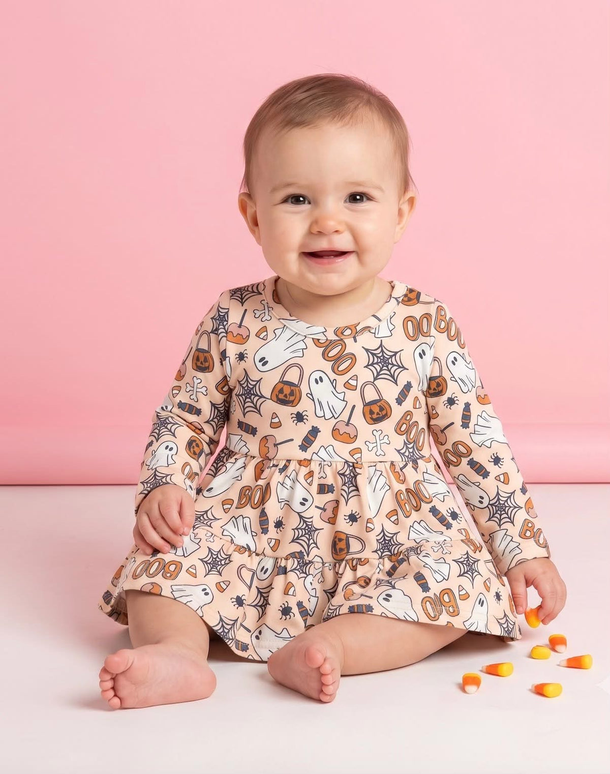 Spooky Sweets Girl Infant Romper